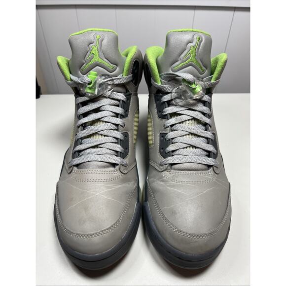 Size 10.5 - Jordan 5 Retro Green Bean - Picture 3 of 8